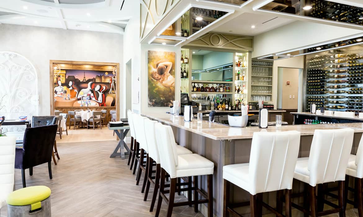 Wine and bar service